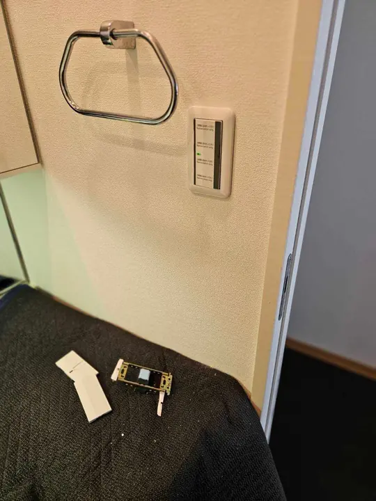 電気スイッチのボタンが戻らない（堺市北区）の施工後の写真2