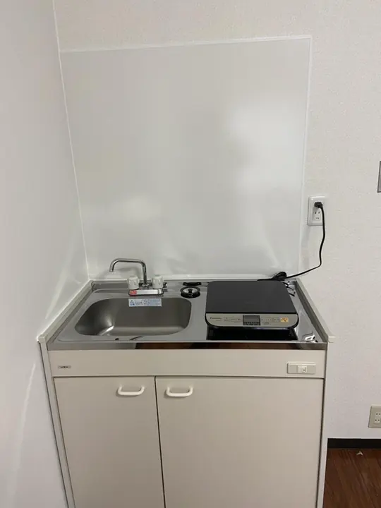 ワンルームにミニキッチンを新設（大阪市東淀川区）の施工後の写真1