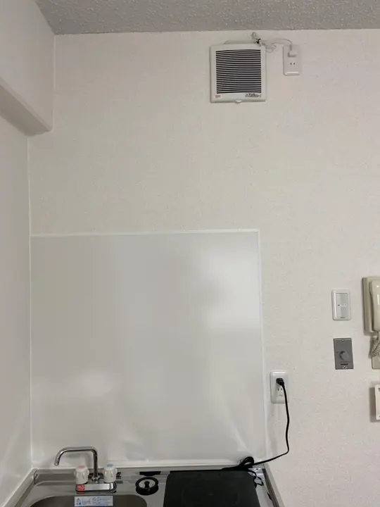 ワンルームにミニキッチンを新設（大阪市東淀川区）の施工後の写真2